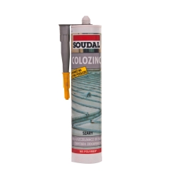 Soudal Klej do blach 290 ml szary