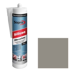 Sopro Silikon sanitarny piaskowo-szary 310 ml