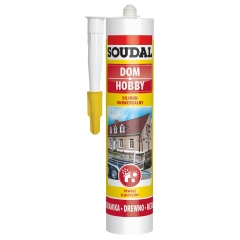 Soudal Silikon uniwersalny 280 ml biały