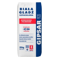 Atlas Gładź szpachlowa podwójne wiązanie Gipsar Uni 20 kg