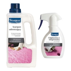 Zestaw: Szampon odświeżający 1 l + odplamiacz ekspresowy 250 ml