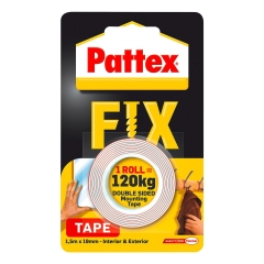 Pattex Taśma montażowa FIX 120 kg 1,5 m x 19 mm