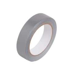 LUX Taśma klejąca z tkaniny uniwersalna srebrna 25 m x 25 mm
