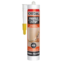 Soudal Klej montażowy do styropianu 49A 280 ml
