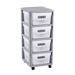 Curver Regał Infinity ażurowy 4 x 11 l