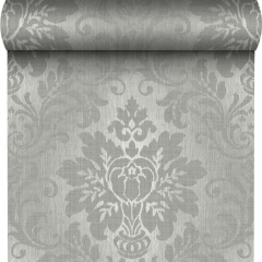 Tapeta FABRIC winylowa na papierze szara