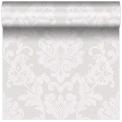 Tapeta ORNAMENT winylowa na flizelinie ecru