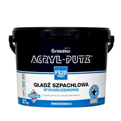Śnieżka Gładź szpachlowa Acryl Putz FS20 Finisz 27 kg