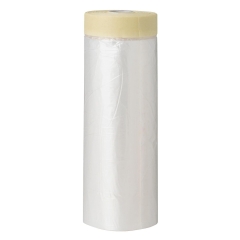 LUX-TOOLS Folia maskująca z taśmą 1,4 m x 33 m