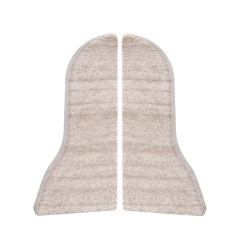 Zakończenie UNI, do listwy LMX, kolor jesion, wym. 20 mm x 46 mm