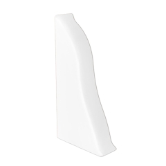 Zakończenie do listwy LM55 biały mat 55 mm x 25 mm