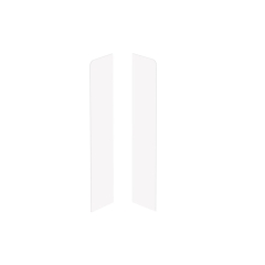 VOX Zakończenie do listwy Espumo 301 białe 16x65x16 mm