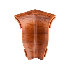 Narożnik wewnętrzny, do listwy LMX, kolor orzech naturalny, wym. 20 mm x 46 mm