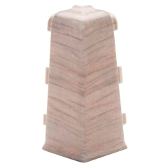 Narożnik zewnętrzny, do listwy Indo, kolor dąb loft, wym. 26 mm x 70 mm