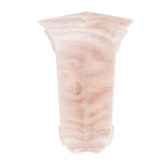 Vilo Narożnik wewnętrzny do listwy Izzi, kolor dąb mleczny wym. 21 x 55 mm