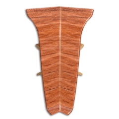 Narożnik wewnętrzny, do listwy LM 60, kolor dąb burbon, wym. 20,5 mm x 60 mm