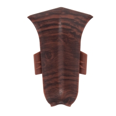 Vilo Narożnik wewnętrzny do listwy Izzi, kolor iroko, wym. 21 x 55 mm