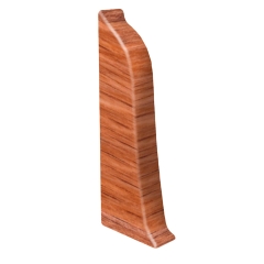 Zakończenie prawe, do listwy LM 60, kolor dąb bourbon, wym. 20,5 mm x 60 mm