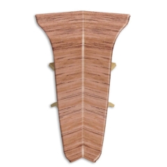 Narożnik wewnętrzny, do listwy LM 60, kolor dąb canyon, wym. 20,5 mm x 60 mm