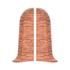 Vilo Zakończenie do listwy Izzi, kolor dąb mocca, wym. 21 x 55 mm