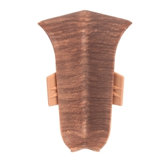 Vilo Narożnik wewnętrzny do listwy Izzi, kolor orzech grecki, wym. 21 x 55 mm