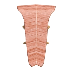 Narożnik wewnętrzny, do listwy LM 60, kolor dąb piaskowy, wym. 20,5 mm x 60 mm