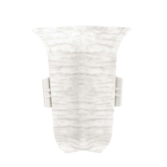 Vilo Narożnik wewnętrzny do listwy Izzi Max, kolor dąb bianco, wym. 22 mm x 65 m