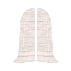 Vilo Zakończenie do listwy Izzi Max, kolor dąb bianco, wym. 22 mm x 65 mm