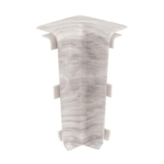 Vilo Narożnik wewnętrzny do listwy Esquero, platan bianco, wym. 22 mm x 66,6 mm