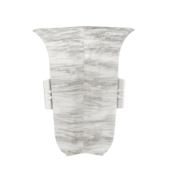 Vilo Narożnik wewnętrzny do listwy Izzi Max, kolor dąb stalowy, wym. 22 mm x 65