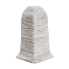 Vilo Narożnik zewnętrzny do listwy Izzi Max, kolor dąb stalowy, wym. 22 mm x 65