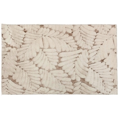 Dywan ROXANE liście beżowy 80 cm x 150 cm