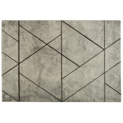 Dywan DARCY kreski szary 80 cm x 150 cm