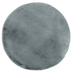 Dywan BELISSA ciemnoszary śr. 80 cm