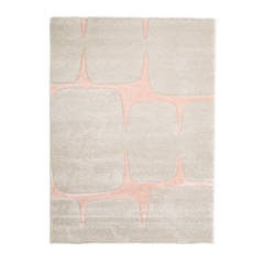 Dywan STILO beżowo-różowy 80 cm x 140 cm