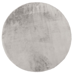 Dywan BELISSA szary śr. 80 cm