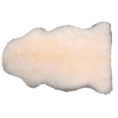 Skóra owcza Scandi Spring 50 cm x 80 cm biała