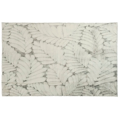 Dywan ROXANE liście szary 80 cm x 150 cm