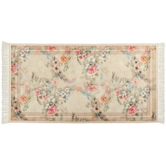 Dywan FLOWER PRINT beżowy 120 cm x 170 cm