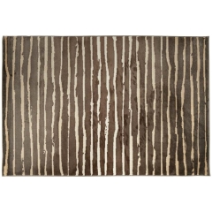 Multidecor Dywan Marcello pasy brąz 100 cm x 150 cm