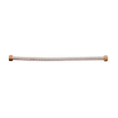 Tycner Przewód elastyczny stalowy 1/2" x 1/2"