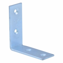 Kątownik krzesełkowy 17 x 50 x 50 mm ocynk biały