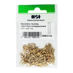 Gwoździe z łbem kulistym stal 1,0 x 11 mm 20 g