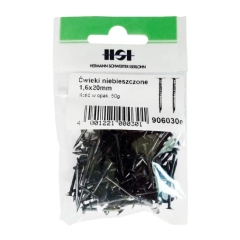 Gwoździe tapicerskie stal 1,6 x 20 mm 50 g
