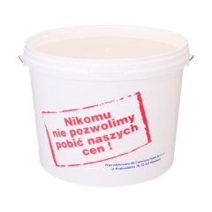 Wiadro Casto białe 10 l LB