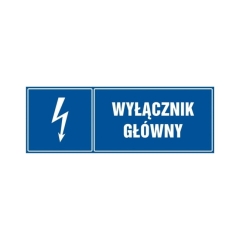Znak Wyłącznik główny