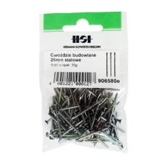 Gwoździe budowlane 1,4 x 25 mm 50 g