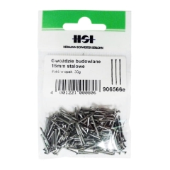 Gwoździe budowlane 1 x 15 mm 30 g
