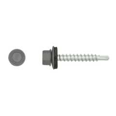 Wkręty samowiercące Diall 4,8 x 35 mm szare 20 szt.