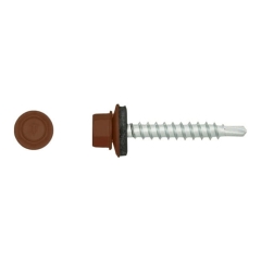 Wkręty samowiercące Diall 4,8 x 35 mm brązowe 50 szt.